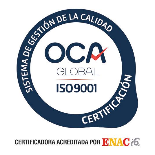 Chertificado de calidad OCA